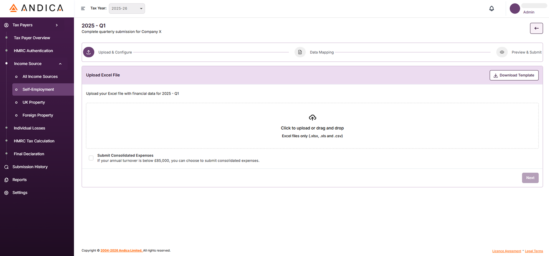 Andica Spreadsheet Import Made Simple