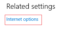 Andica windows10 tls chrome setting internet option